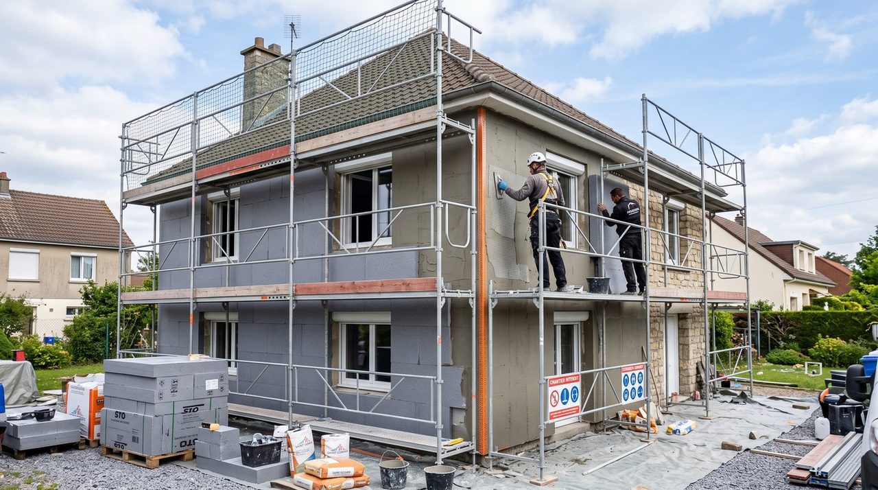 Isolation Thermique par l'Extérieur (ITE)